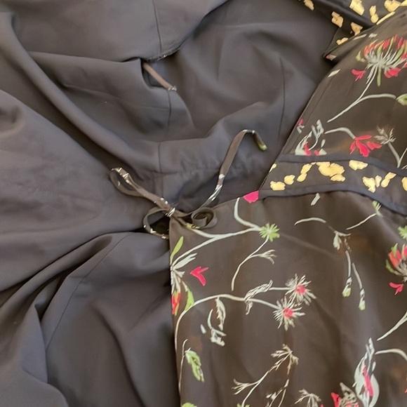 Tanya Taylor Luisa Wrap Dress Blue Size 8 - Picture 5 of 10